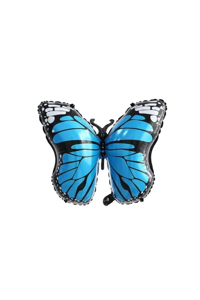 Bkmc 28'' Mavi Kelebek Folyo Balon ürün görseli