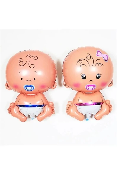 Laviyosa Cinsiyet Belirleme Partisi Kız Mı Erkek Mi Boy Or Girl Mavi Erkek Bebek ve Pembe Kız Bebek