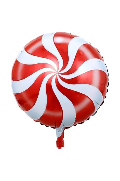 Laviyosa Kırmızı Lolipop Şeker Folyo Balon 18 İNÇ
