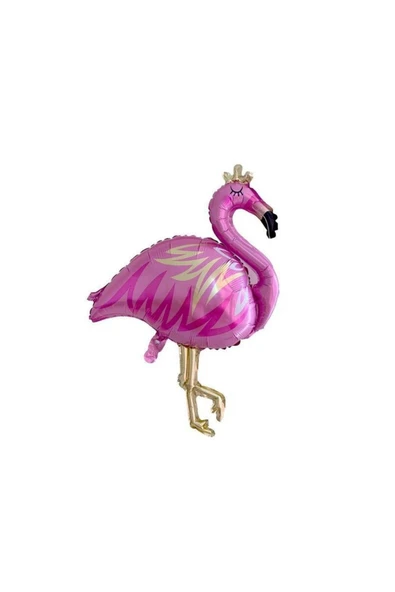 Bkmc Hayvan Flamingo Folyo Balon 110x51 cm