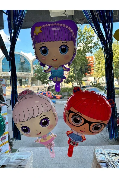 Laviyosa 3'lü Bebek Folyo Balon Set 45 Cm