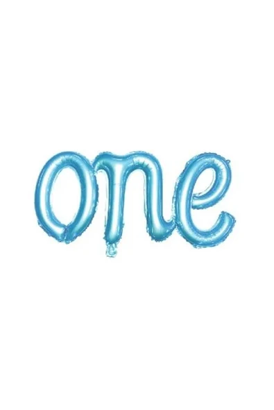 Bkmc ONE MAVİ FOLYO BALON