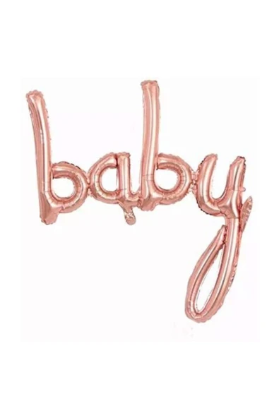 Bkmc Baby Rose Folyo Balon Baby Yazan 83 Cm