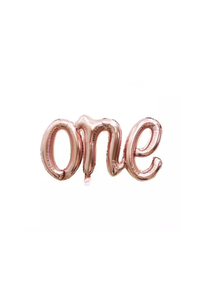 Bkmc ONE ROSEGOLD FOLYO BALON