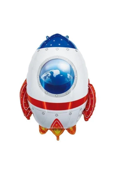 ikm balon Roket Uzay Mekiği Folyo Balon