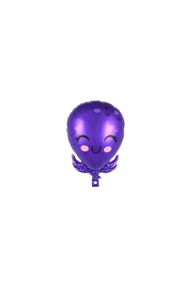 Bkmc Mor Ahtapot Folyo Balon