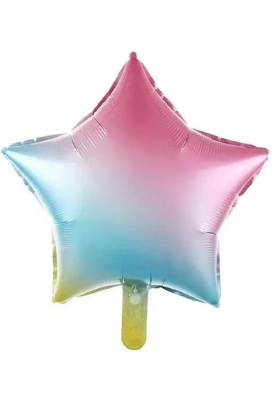 Laviyosa 5 ADET YILDIZ FOLYO BALON 18 inç  45 cm