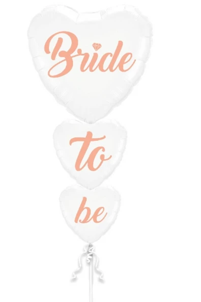 Bkmc Bride To Be Dikine 3'lü Kalp