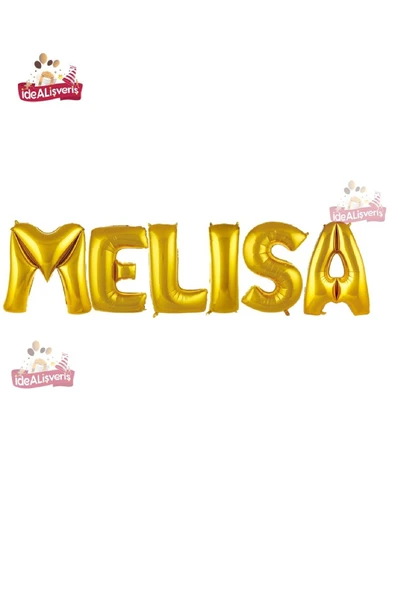 BKMC PARTY 5 Harfli Kişiye Özel İsim Folyo Balonu  Doğum Günü  Folyo Balon Set 36cm Isim Balon