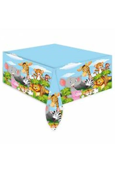 Parti Adresi Safari Masa Örtüsü