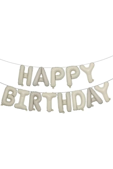 Bkmc HAPPY BİRTHDAY FOLYO BALON