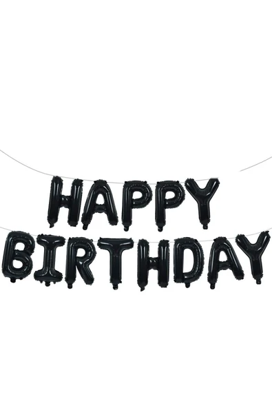 Laviyosa Happy Birthday Folyo Balon Doğum Günü Süslemesi