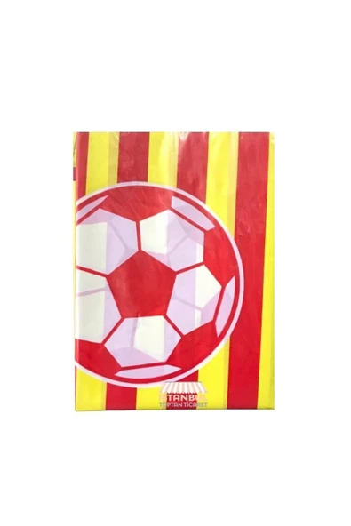 Bkmc Sarı Kırmızı Taraftar Baskılı Masa Örtüsü