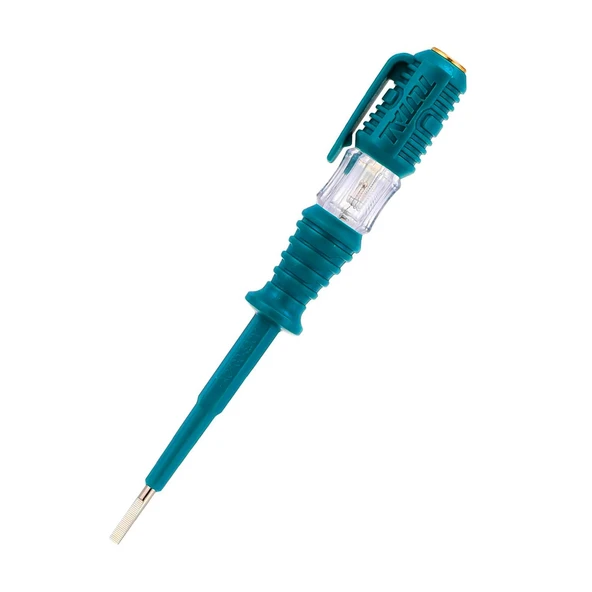 Kontrol Kalemi 140 mm Elektrik Priz Faz Voltaj Kontrol Tornavidası Düz Uçlu THT291408 - 4