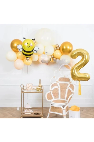 Bkmc ARI ROYAL KONSEPT DOĞUM GÜNÜ SÜSÜ DOĞUM GÜNÜ PARTİ SETİ - Resim 2