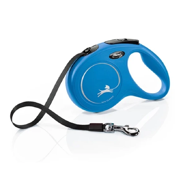 New Classic Şerit Tasma Xs 3 Metre Otomatik Uzatma Şeritli Extra Small Şerit Tasma Mavi - Resim 2