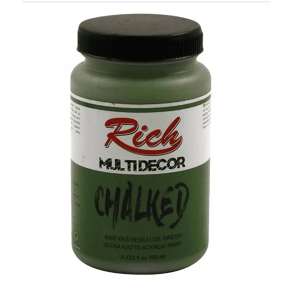 Rich Multi Decor Chalked Boya 250 Ml Yağ Yeşili ürün görseli 1