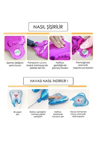 Bkmc Yıldız ve Kedi Folyo Pembe 9 Yaş Folyo Balonlu İyi Ki Doğdun Yazılı Pembe Gold Doğum Günü Parti Seti - 3