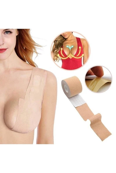 Bkmc Megev Medikal Göğüs Dikleştirici Ve Şekillendirici Bant Ten Rengi - 2