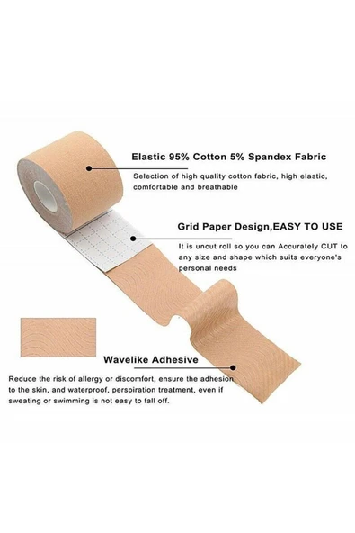 Bkmc Megev Medikal Göğüs Dikleştirici Ve Şekillendirici Bant Ten Rengi - 4