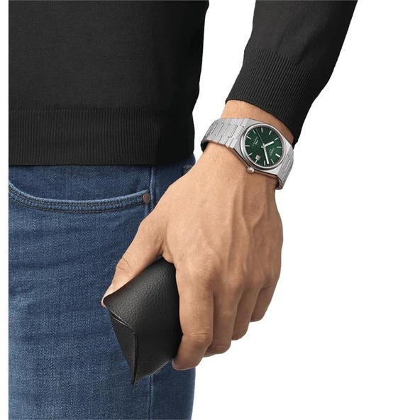 T1374071109100 Tissot PRX Powermatic 80 Erkek Kol Saati T137.407.11.091.00 - Resim 5