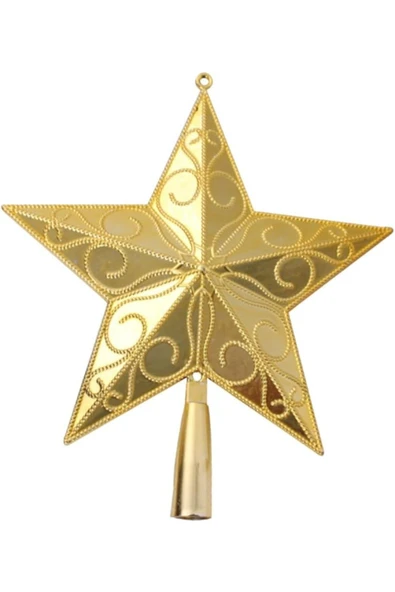 Laviyosa Yılbaşı Ağaç Başlığı Süslemeleri Ağaç Tepeliği - Resim 3