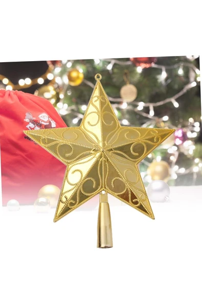 Laviyosa Yılbaşı Ağaç Başlığı Süslemeleri Ağaç Tepeliği - Resim 2