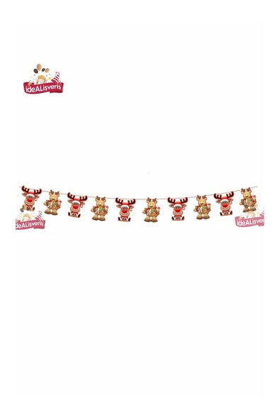 Bkmc Yılbaşı Uzar Karakterli Kaliografi Yılabaşı Süsü Setleri Yılbaşı Günü - Resim 3