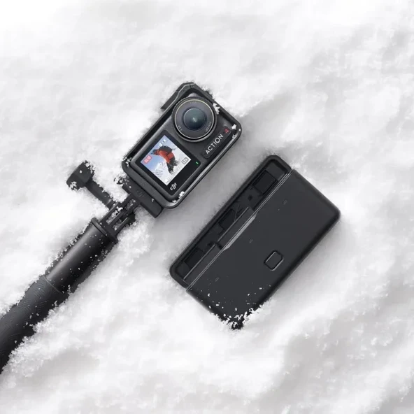 DJI Osmo Action 4 Standart Kombo - 4K/120 fps Su Geçirmez Aksiyon Kamerası - 4