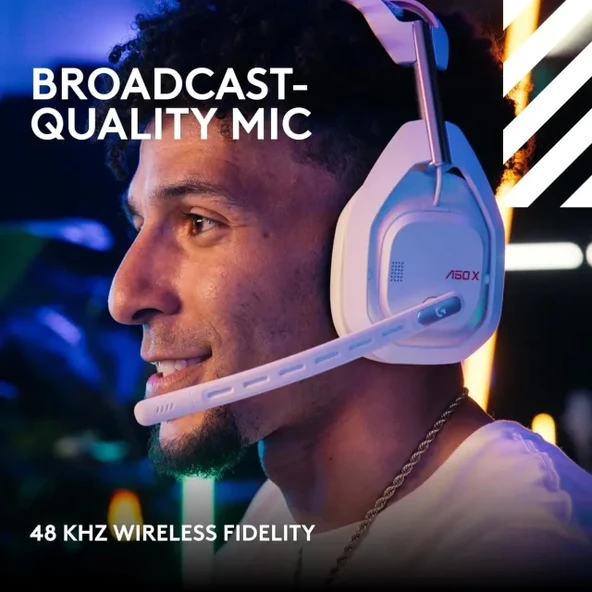 Logitech G Astro A50 X LIGHTSPEED Kablosuz Oyun Kulaklığı + Baz İstasyonu - 7