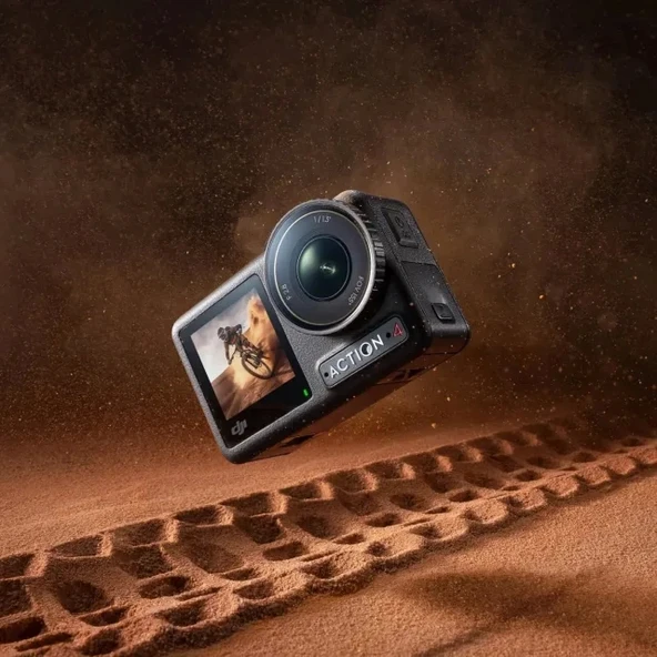 DJI Osmo Action 4 Standart Kombo - 4K/120 fps Su Geçirmez Aksiyon Kamerası - 8