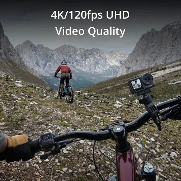 DJI Osmo Action 4 Standart Kombo - 4K/120 fps Su Geçirmez Aksiyon Kamerası - 5