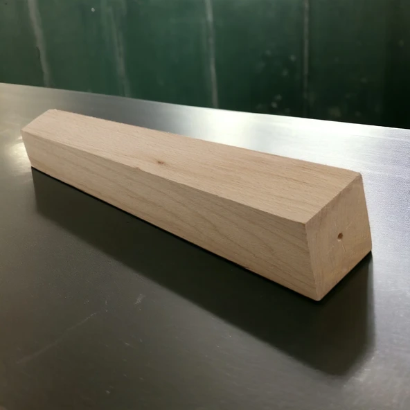 Ahşap Ayak 4 Adet 25 cm Kare Bağlantı Aparatı Dahil Mobilya Koltuk Kanepe Sehpa Masa Ayağı Ayakları - 8