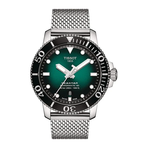 Tissot Seastar 1000 Powermatic 80 T1204071109100 Erkek Kol Saati T120.407.11.091.00
