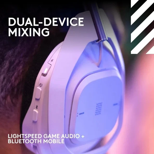 Logitech G Astro A50 X LIGHTSPEED Kablosuz Oyun Kulaklığı + Baz İstasyonu - 8