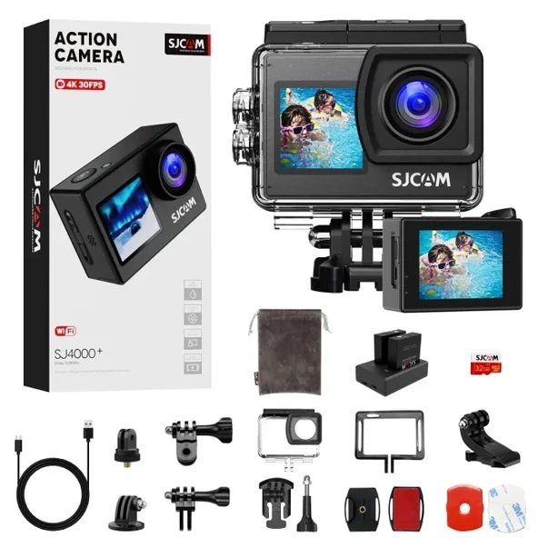 SJCAM Yükseltilmiş SJ4000 4K30FPS WiFi Aksiyon Kamerası - 10