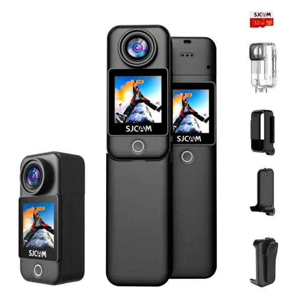 SJCAM C300 4K30FPS 20MP Mini Aksiyon Kamerası - 7