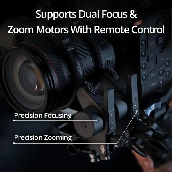 DSLR ve Sinema Kameraları için DJI RS 4 Pro 3 Eksenli Gimbal Sabitleyici - 4