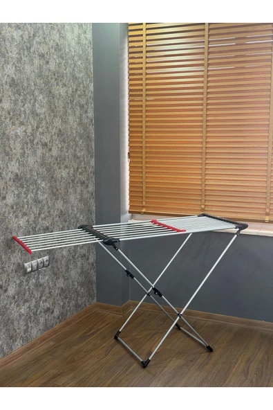 CNR Çamaşır Kurutmalık Çamaşır Askılığı Luna Özel Tasarım Yandan Asma Bölümü Ayrılma Özelliği - 2