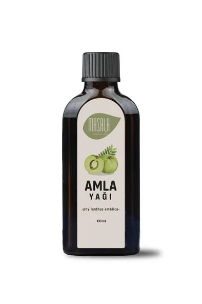 Masala Amla Saç Bakım Yağı 100 ml. (Gooseberry Carrier Oil) Bektaşi Üzümü