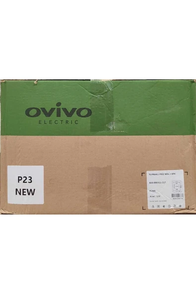 Vip Aydınlatma Ovivo Siyah Numeris ÇERÇEVESİZ 120 ADET (KOLİ BAZINDA) - Resim 3