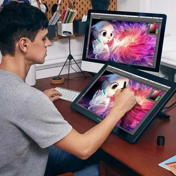 XP Pen Artist 24 Pro Çizim Monitörü 2K QHD Çizim Kalemi - 9