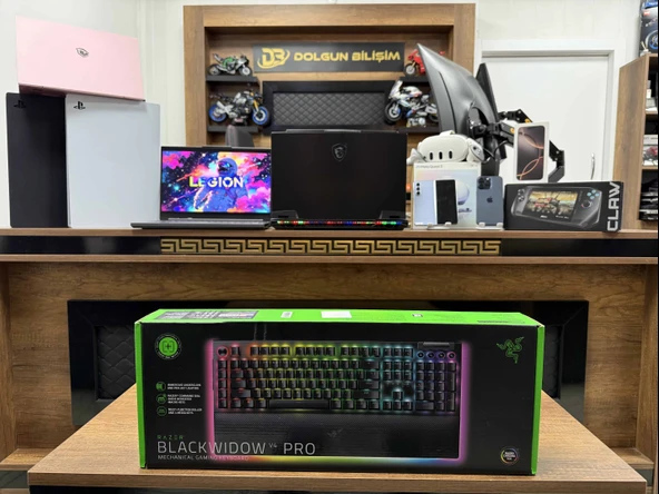 Razer BlackWidow V4 Pro İngilizce Q Green Switch Kablolu Mekanik Oyuncu Klavyesi (İKİNCİ EL)