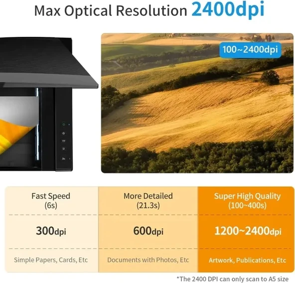 VIISAN VF3240 Geniş Formatlı Düz Yataklı Tarayıcı - 3