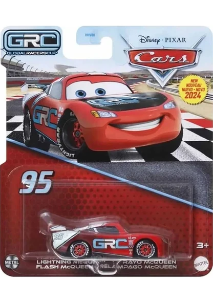 Disney Pixar Cars Lighting McQueen HTY00 DXV29 Lisanslı Ürün - Resim 2