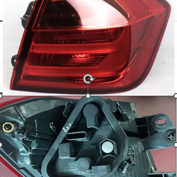 63217312846. STOP LAMBASI LED (SOKETLI ) DIS SAG F30 2012-2016 ürün görseli