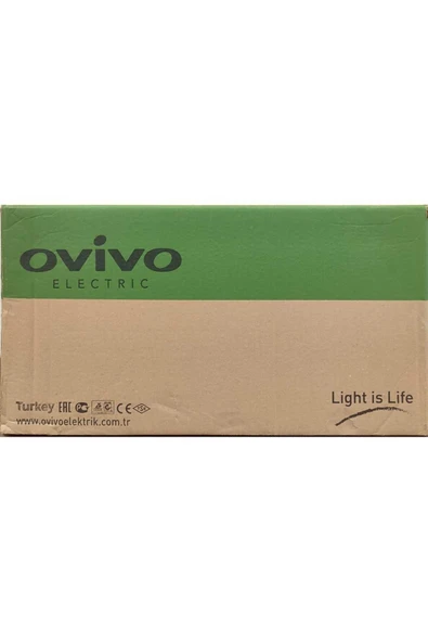 Vip Aydınlatma Ovivo Siyah Vavien ÇERÇEVESİZ 120 ADET (KOLİ BAZINDA) - Resim 2