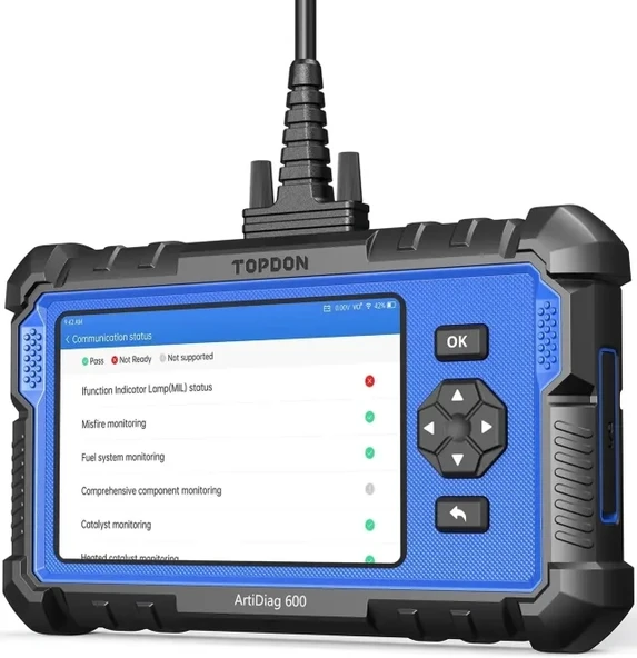 TOPDON Yükseltilmiş AD600 OBD2 Tarayıcı - 9