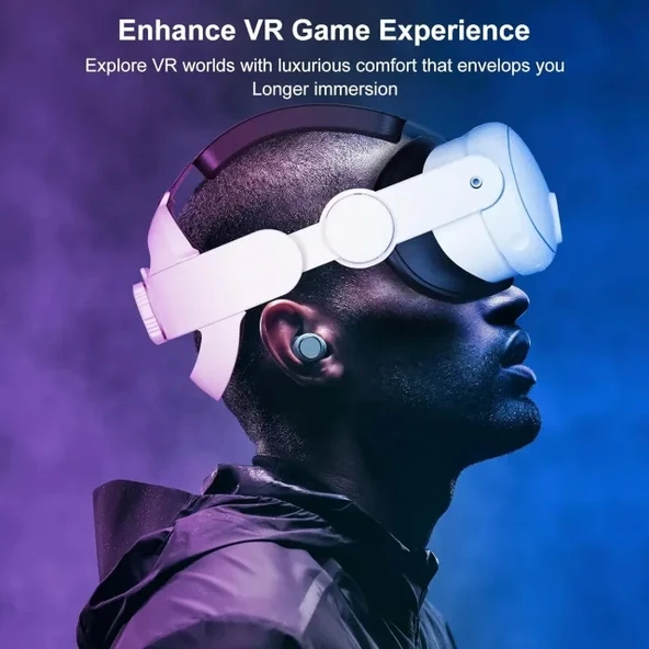 Meta Oculus Quest 3 için Yükseltilmiş Kafa Bandı - 5