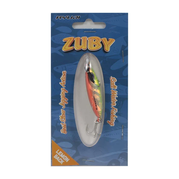 RYUJI ZUBY 3GR JIG YEM  Standart PURPLE HEAD GLOW - 2